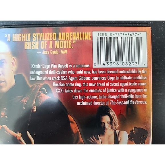 XXX (DVD, 2002) - Picture 8 of 10